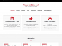 theater-ist-buehnenreif.de Webseite Vorschau