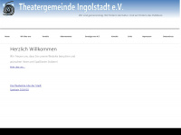 theatergemeinde-ingolstadt.de Webseite Vorschau