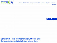 complevet.ch Webseite Vorschau