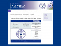 taoyoga.de Webseite Vorschau