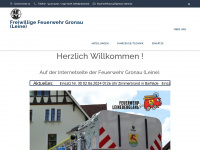 ffgronau-leine.de Webseite Vorschau