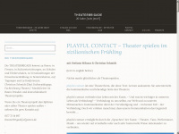 theaterbrigade.de Webseite Vorschau