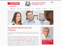 contra-riskmanagement.com Webseite Vorschau