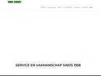 vansinay.be Webseite Vorschau