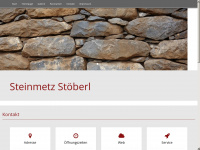 stöberl-steinmetz.de Webseite Vorschau