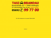taxi-brandau-kassel.de Webseite Vorschau