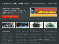 robotikhardware.de Webseite Vorschau