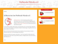 helfende-haende-ev.com Webseite Vorschau