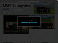 mgv-st-egyden.at Webseite Vorschau