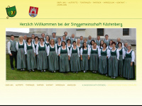koestenberg.at Webseite Vorschau