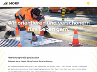 morf-ag.ch Webseite Vorschau