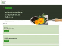 kompost.ch Webseite Vorschau
