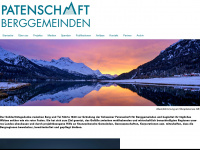 patenschaftberggemeinden.ch Webseite Vorschau