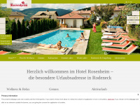 hotel-rosenheim.it Webseite Vorschau