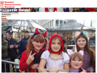 karneval-in-hannover.de Webseite Vorschau