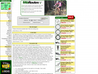 mtbroutes.com Webseite Vorschau