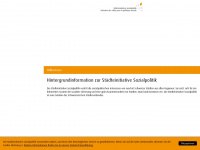 staedteinitiative.ch Webseite Vorschau
