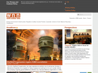 world-nuclear-news.org Webseite Vorschau