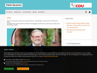 dieter-baumann.net Webseite Vorschau