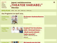theater-olbernhau.de Webseite Vorschau