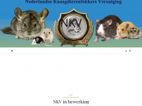 kleineknaagdieren.nl Webseite Vorschau