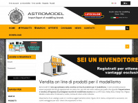 astromodel.it Webseite Vorschau