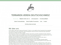 terrarienverein.ch Webseite Vorschau