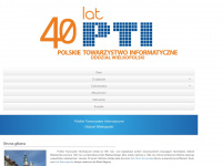 pti.poznan.pl Webseite Vorschau