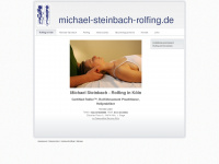 michael-steinbach-rolfing.de Webseite Vorschau