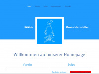 skiklub-grosshoechstetten.ch Webseite Vorschau