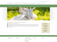 bauernhof-becker.de Webseite Vorschau