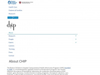 chip.org Webseite Vorschau