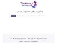 wunschreise.net Webseite Vorschau