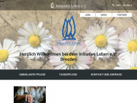 initiative-leben.de Webseite Vorschau