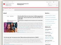 ekf.admin.ch Webseite Vorschau
