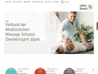 vdms.ch Webseite Vorschau