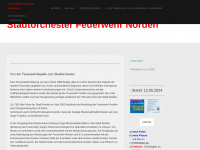 stadtorchester-norden.de Webseite Vorschau