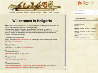 heligonia.de Webseite Vorschau
