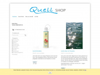 quell-shop.de Webseite Vorschau