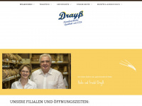 baeckerei-drayss.de Webseite Vorschau