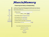 musclememory.com Webseite Vorschau
