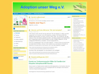 adoption-unser-weg.de Webseite Vorschau