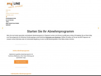 myline.at Webseite Vorschau