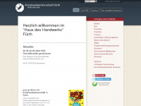 handwerk-fuerth.de Webseite Vorschau