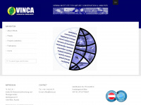 vinca.at Webseite Vorschau