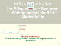 sanuspflege.de Webseite Vorschau