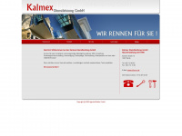 hausverwaltung-kalmex.de Webseite Vorschau