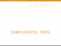 campushotel.at Webseite Vorschau