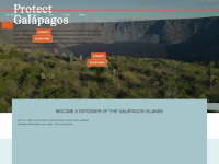 galapagos.org Webseite Vorschau