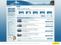 boat-and-yacht.com Webseite Vorschau